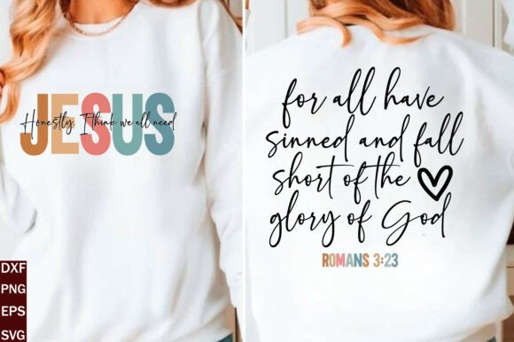 Bible Verse SVG Graphics for T-Shirt Designs
