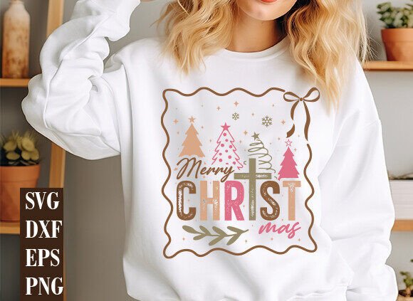 Christian Christmas SVG Graphics for T-Shirt Designs