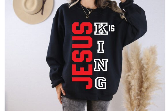Jesus is King SVG PNG T-Shirt Designs & Graphics