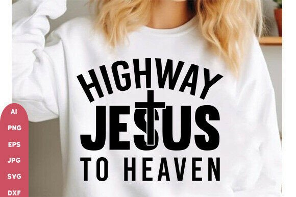 Jesus SVG Graphics for T-Shirt Designs & Branding
