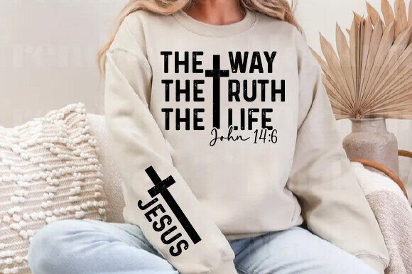 JESUS the WAY Truth Life Graphics & T-Shirt Designs