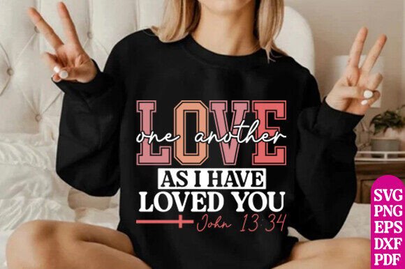 Love Bible Verse SVG: Christian Love Graphics for T-Shirt Designs
